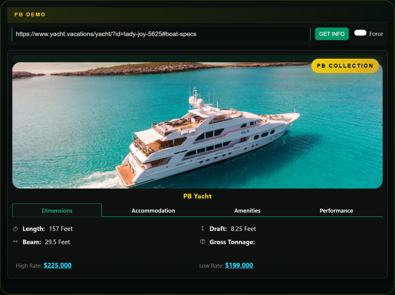 PB Yacht import flow inside ProBroke